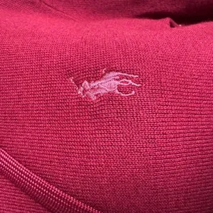 Polo Golf Ralph Lauren Women’s Cashmere Full Zip Sweater Burgundy Size L thumbnail 4