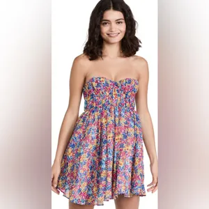 COPY - For Love & Lemons Sasha Strapless Mini Dress thumbnail 7