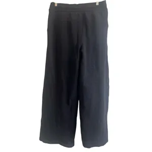 ✨Lululemon Scuba Mid-Rise Wide-Leg Full Length Black Sz 12 Pants✨ thumbnail 7