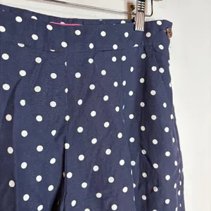Joules Alexi Print Culottes Navy Spot thumbnail 3