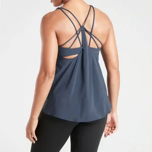 Athleta Solace Support Top, SIZE XS                       Charcoal thumbnail 2