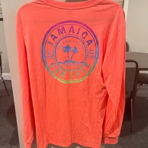Coral Long Sleeve Pink Pineapple Tee Size Large thumbnail 6