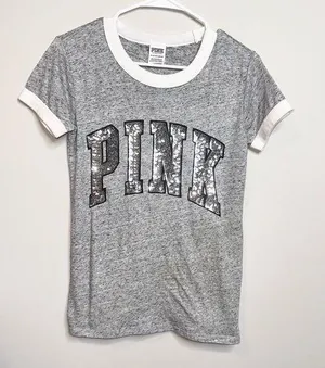 PINK Bling Ringer Tee! thumbnail 1