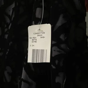 Vintage Slip Dress Y2K Jones New York‎ Women’s 4 Witchycore Goth Black Maxi NEW thumbnail 10