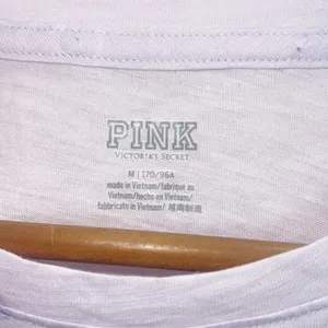 PINK Victorias Secret cotton purple mini logo short sleeve t-shirt new thumbnail 9
