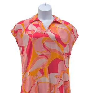 Rachel Zoe‎ Linen Dress M thumbnail 3