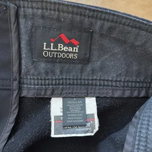 L.L. Bean Women High-Rise Snowboard/ Ski / Snow Pants (Lined) Black, 8 (FLAW) thumbnail 9