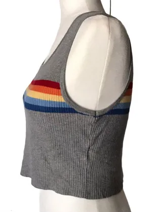 I love it Knit Crop Top thumbnail 3