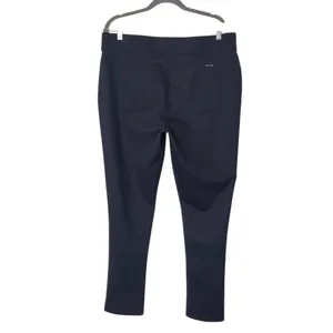 DKNY Black Pull-on Stretch Pants Size XL Gray and Black Diamond Ankle Pants thumbnail 2
