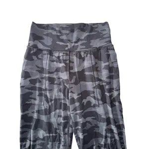 Athleta Salutation Camo Jogger Women‎ Small Black Grey Excellent High Waist thumbnail 4