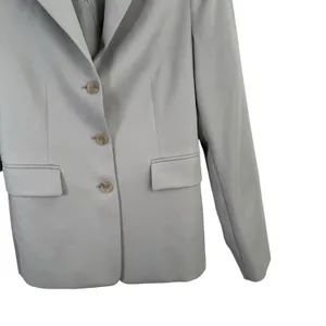 J Crew 100% Wool Blazer Green Preppy Work Office Career‎ READ Womens 4 thumbnail 3