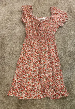 Monteau Dress Floral Red thumbnail 1