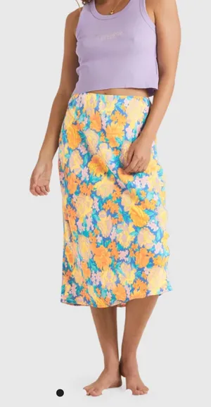 Billabong LAST SUMMER DREAM MIDI SKIRT thumbnail 1