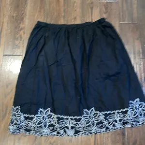 Sag Harbor black skirt size 1X thumbnail 6