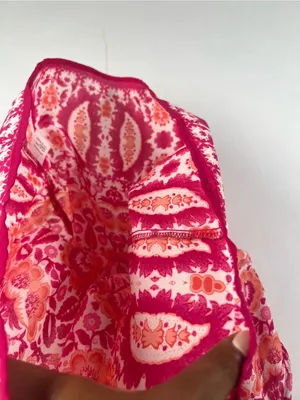 Lucy & Laurel Pink Floral Halter Neck Sleeveless‎ Top thumbnail 7