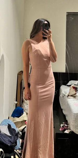 Pink Lulu Gown thumbnail 3