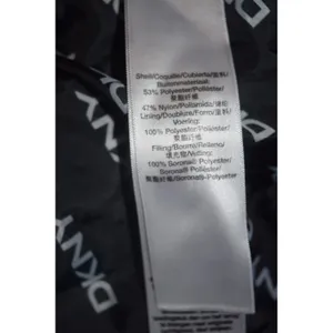 DKNY Sport Black Puffer Jacket Sorona Fill Quilted Stand Collar‎ Women Size S thumbnail 10
