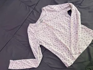 Basic Long Sleeve White Size L thumbnail 1