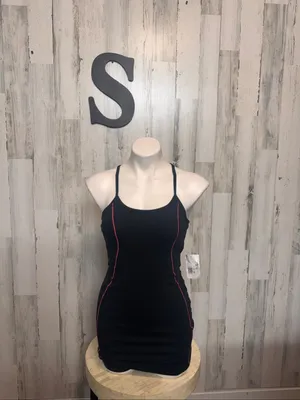 Forever 21 Open Back Workout Active Dress with Built-In Shorts Womens Small Blac thumbnail 7