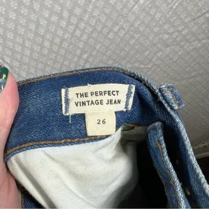 Madewell Distressed The‎ Perfect Vintage Jeans thumbnail 6