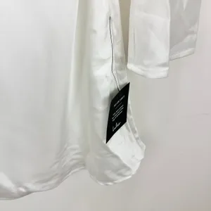 Lulus Luxurious Vision White Satin Off-the-Shoulder Mini Dress Party XS NWT thumbnail 7