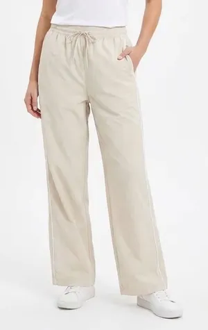 Nike Womens Sportswear Essential High Rise Track Pants Brown XL NWT thumbnail 1