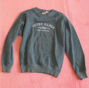 Outer banks crewneck Green thumbnail 1