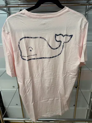 Vineyard Vines Pink Pocket Tee thumbnail 3