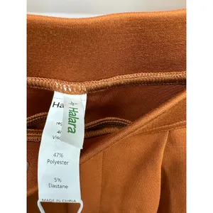 Halara Wide Leg Pants Womens‎ Size S NWT Orange Pull On Stretch Lounge Casual thumbnail 5