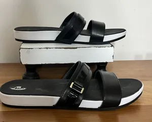 Dr.‎ Scholl's Womens Black Natalia Lightweight Slides Comfort Sandals Size 8 thumbnail 1