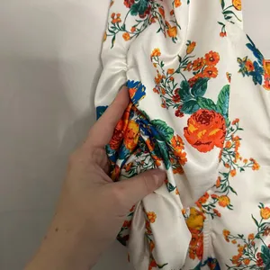 For Love & Lemons Brandy Floral Top Ivory Size Small thumbnail 7