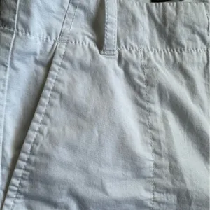 Talbots White Stretch Straight Leg Ankle Cropped Pants High Rise Size 14P thumbnail 6
