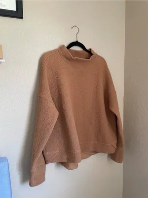 Calia by Carrie Underwood Cloud Mock Neck Pullover Size 1X Golden Taffy Extended thumbnail 6