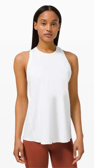 Lululemon White All Tied Up Tank Top thumbnail 1