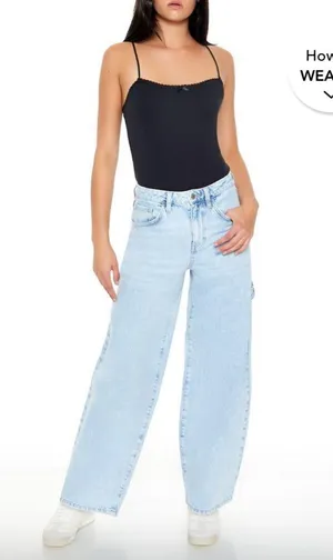 Forever 21 Pointelle Bow Cami Bodysuit thumbnail 5