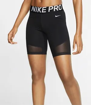 Nike Pro 8in Black Athletic Shorts Women’s XS thumbnail 1