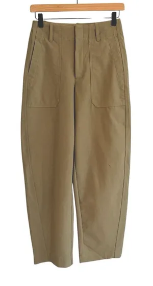 Athleta Womens Skyline High Rise Barrel Leg Pant Size 2 Utility Commute Travel thumbnail 1