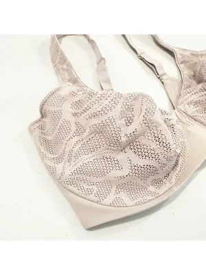 Bali Bra Size 38DD Nude Mesh Underwire Minimizer Coolest Smoothing Top‎ Classic thumbnail 6