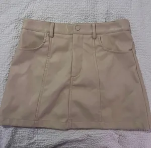 CREAM MINI SKIRT thumbnail 2