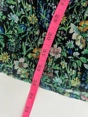Anthropologie Ranna Gill Tia Smocked‎ Mini Dress Sz S floral thumbnail 9