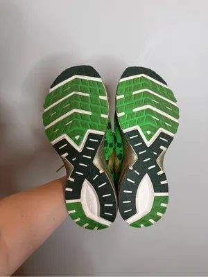 Brooks Brothers Brooks Launch 6 Run Lucky Womens 10 Green Gold Shamrock St Patricks Sneakers thumbnail 5