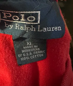 Polo by Ralph Lauren Red Pocket Tee is a size X-Large. thumbnail 6