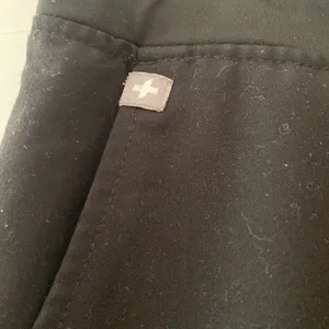 FIGS Zamora Jogger Scrub Pants Black Adjustable Drawstring‎ Scrubs Size Small thumbnail 7