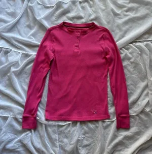 Walls Thermal Patch Elbow Long Sleeve Shirt Pink thumbnail 1
