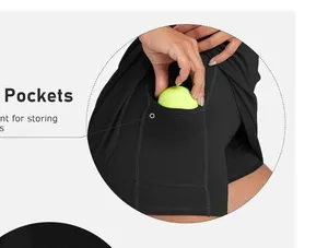 NEW Tennis Golf Dress Built-in Bra & Shorts Dress Pockets S thumbnail 4