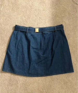 Anthropologie Jean Skirt thumbnail 2