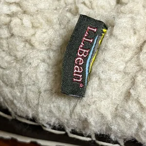 L.L. Bean women’s Sherpa slippers size 10 medium thumbnail 3