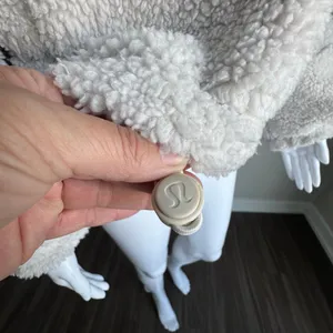 Lululemon Cinchable Fleece Zip-Up Sherpa Teddy Jacket Size 4 thumbnail 7