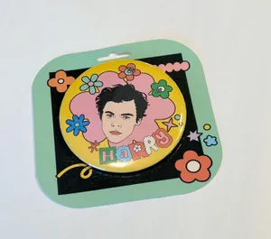 Harry Styles Graphic Art Pin thumbnail 1