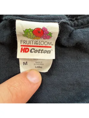 Fruit of the Loom The Voiceless Project Women’s Black T-Shirt Medium Advocacy Social Awareness thumbnail 4